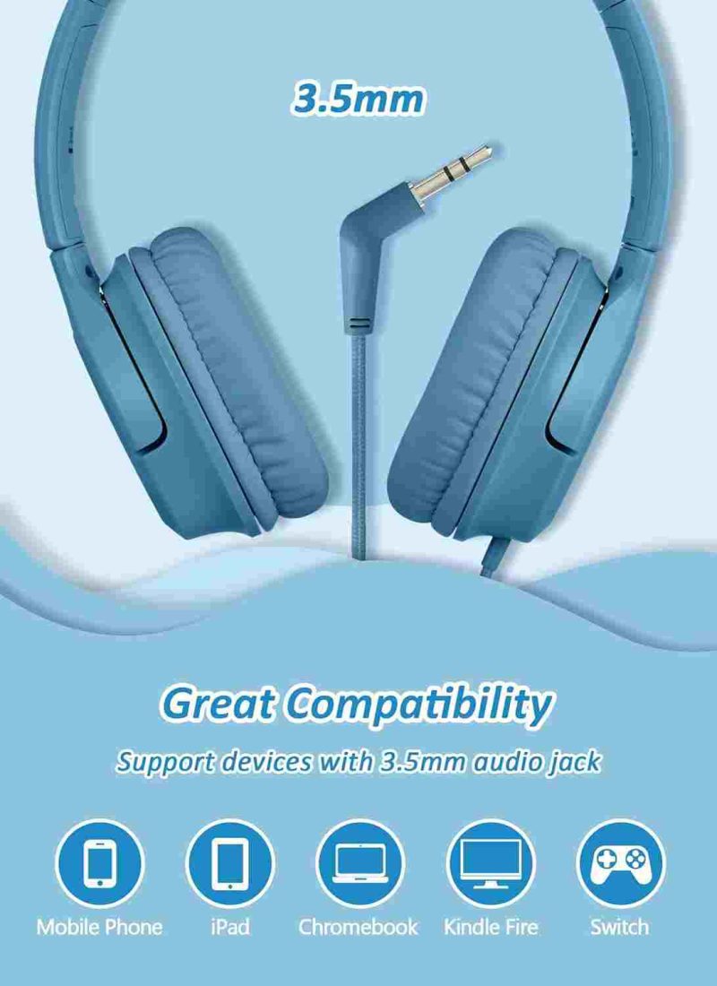 هدفون مخصوص کودکان برند mpow مدل BH428A - تصویر 3