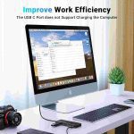 هاب چهار پورت UGREEN تایپ C  سرعت 10 گیگابیت بر ثانیه - Image 4