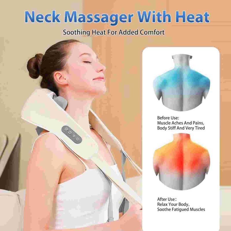 ماساژور شارژی خرچنگی گردن و شانه مدل HJ-188 - تصویر 4