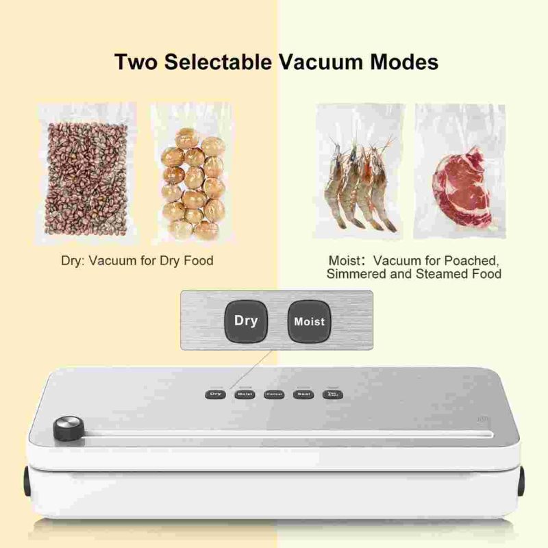 دستگاه بسته بندی و وکیوم مواد غذایی Bonsenkitchen مدل VS3802 - تصویر 6