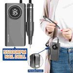 سوهان شارژی ناخن YOKE FELLOW - 35000RPM - تصویر 7