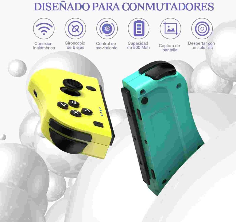 دسته بازی گیم‌پد بی‌سیم Joy Con برای نینتندو سوییچ مدل 8588 - Image 7