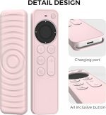 قاب محافظ AhaStyle برای ریموت Siri اپل تی‌وی 2021 با کیفیت 4k [نسل دوم] (صورتی) - Image 5