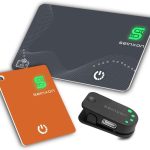 ردیاب کیف پول SEINXON، کارت مسدودکننده RFID و جاکلیدی کوچک، یابنده کالا