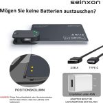 ردیاب کیف پول SEINXON، کارت مسدودکننده RFID و جاکلیدی کوچک، یابنده کالا - تصویر 3