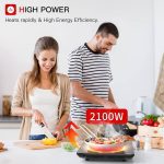 اجاق برقی رومیزی IsEasy مدل WQ8010 - تصویر 3