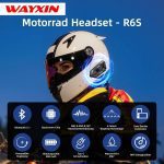 هدست مخصوص موتور سیکلت پک دو عددی برند WAYXIN مدل R6s - تصویر 9