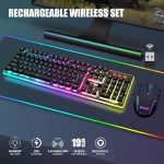 کیبورد و ماوس بی‌سیم گیمینگ RedThunder K10