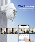 دوربین امنیتی هوشمند وایرلس دو عددی GALAYOU Y4 - تصویر 4