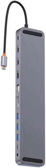 هاب تایپ سی 12 پورت بیسوس Baseus BS-OH062 WKSX030213 - Image 6