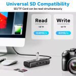 هاب 5 پورت RSHTECH سرعت 10 گیگابایت بر ثانیه - Image 4