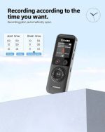 ضبط کننده دیجیتال صدا حرفه ای، ضبط صدای بلوتوث(چندمنظوره) 64GB برند : ZOOAOXO مدل : 300 V - تصویر 5