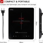 اجاق برقی رومیزی IsEasy مدل WQ8010 - تصویر 6