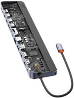 هاب تایپ سی 12 پورت بیسوس Baseus BS-OH062 WKSX030213 - Image 4