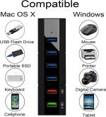 هاب 6 پورت K&ZZ ، USB 3.0 مدل H4C21 - Image 6