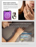 حلقه هوشمند ردیاب سلامت JYOUPRO - تصویر 9