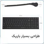 کیبورد بی سیم بلوتوثی iclever مدل IC-BK10 - تصویر 2