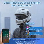هدست مخصوص موتور سیکلت پک دو عددی برند WAYXIN مدل R6s - تصویر 5