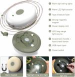 ریسه شارژی کمپی String Lights YD-2314 8m - تصویر 8