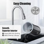 کف ساز و فوم ساز برقی شیر MILK FROTHER  SS-001 - تصویر 9