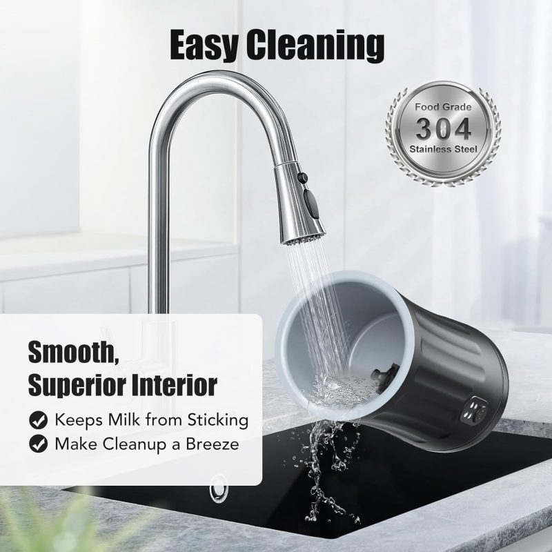 کف ساز و فوم ساز برقی شیر MILK FROTHER  SS-001 - تصویر 9
