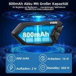 هدست مخصوص موتور سیکلت پک دو عددی برند WAYXIN مدل R6s - تصویر 3