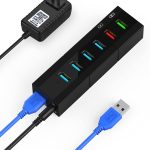 هاب 6 پورت K&ZZ ، USB 3.0 مدل H4C21