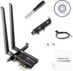 کارت شبکه بی سیم UBIT مدل AX210 - Image 8