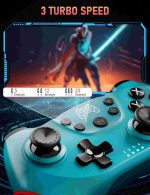 دسته بازی Diswoe Switch Pro، دسته بازی بی‌سیم برای Switch 2/Lite/OLED، دسته بازی بلوتوثی - Image 4