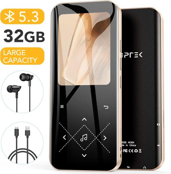9 موزیک پلیر 32 گیگابایت (MP3) مدل AGPTEK A09X 2.4 - Image 1
