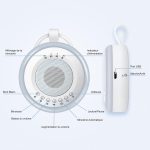دستگاه نویز سفید کودک با چراغ خواب، Easy@Home  مدل GM-02 - تصویر 10