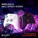 دسته بازی گیمسر مدل T4 CYCLONE PRO - تصویر 2
