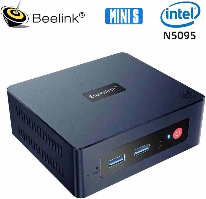 مینی کامپیوتر Beelink Mini S W11pro رم8گیگابایتDDR4 حافظه 128 گیگابایتSSD - Image 2