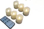 شمع شارژی ال ای دی PChero مجموعه 6 عددی - Image 2
