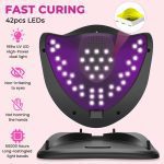 لامپ ناخن LED UV برند NAILGIRLS مدل w168 - تصویر 3