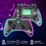 دسته بازی بی‌سیم Megadream MFi RGB برای آیفون - Image 4