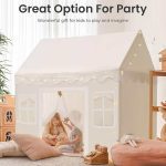 چادر خانه بازی Tiny Land با زیرانداز و چراغ‌های LED - Image 4