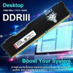 رم کامپیوتر  Yongxinsheng 16GB (8GBx2) DDR3 1866MHz سرعت حافظه: 1866 مگاهرتز تایمینگ CL13. ۳ - Image 4