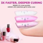 لامپ ناخن LED UV برند NAILGIRLS مدل w168 - تصویر 5
