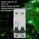 کلید مینیاتوری DC، 32 آمپر C85H-DC C32A - تصویر 5