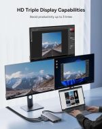 هاب ۱۳ در ۱ USB C بیسوس مدل BS-OH119 - Image 5