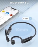 هدفون‌ هدایت استخوانی مدل S800 ضد آب ظرفیت حافظه 32 گیگابایت - تصویر 5