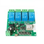 سوئیچ رله 4 کاناله 12 ولتی ZigBee MHCOZY