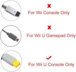 آداپتور برق نینتندو WICAREYO آداپتور برق AC دوشاخه مخصوص کنسول Wii U - Image 5