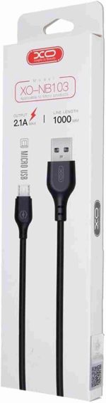 شارژر فست  لایتینگ  به USB  یک متری  XO NB103 - تصویر 3