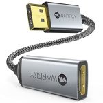 مبدل دیسپلی‌پورت به HDMI مدل WARRKY 4K