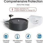 پایه باتری GGMM E4 برای بلندگوی هوشمند نسل چهارم برای قابل حمل کردن نسل چهارم شما، مشکی (شامل بلندگو نمی‌شود) - Image 2