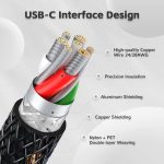 کابل USB C فنری MAMBASNAKE C03 برای کیبورد گیمینگ - تصویر 6