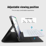کیف و کیبوردی برای سامسونگ گلکسی تب A8 10.5 اینچی طرح انگلستان - تصویر 6