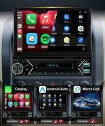 پخش خودرو تاشو با صفحه نمایش 7 اینچی لمسی بلوتوث CarPlay و اندروید اتو - تصویر 7